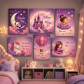 Set of 06 Phototile Wall Art