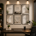 Set of 06 Phototile Office Special TH-072