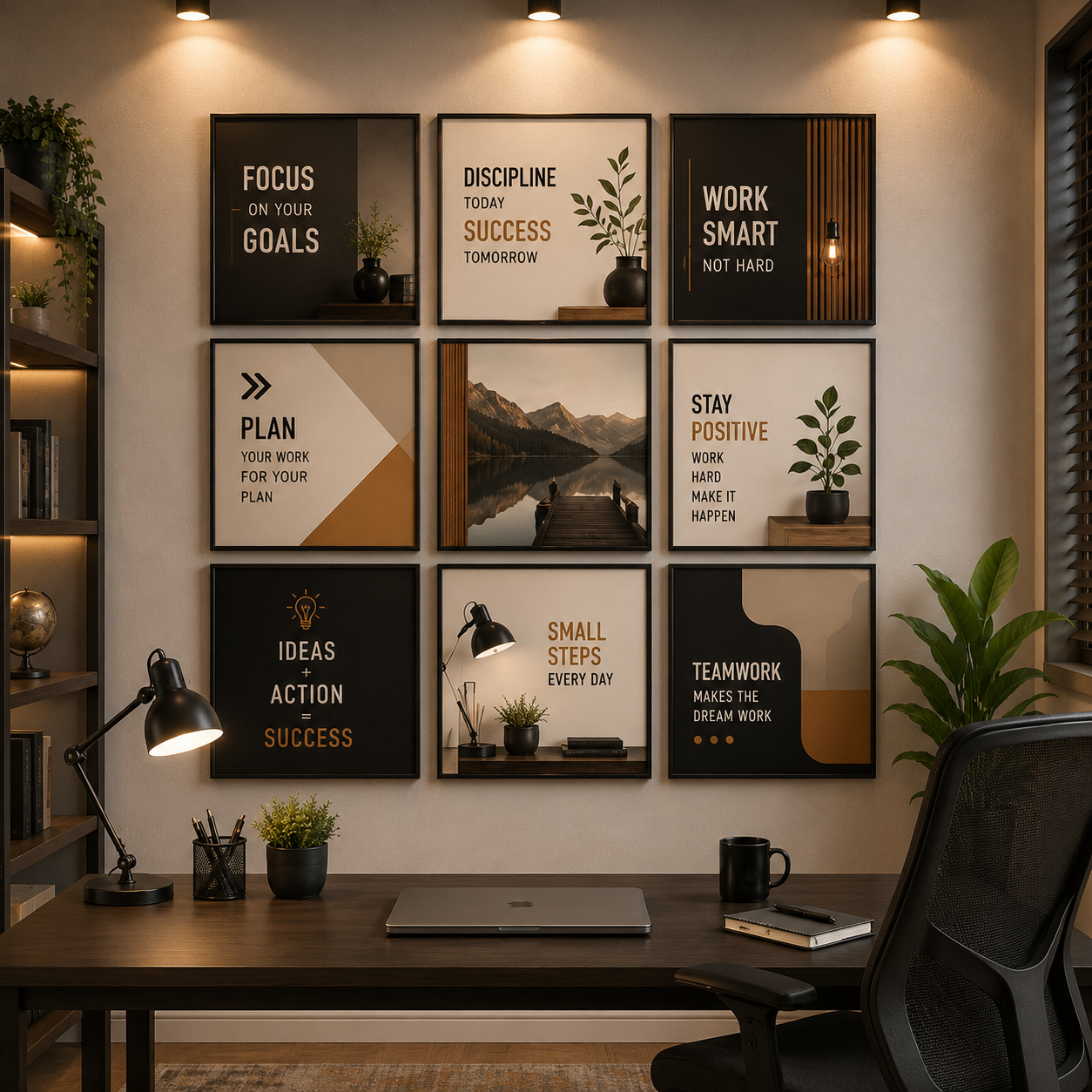 Set of 09 Phototile Office Special TH-073