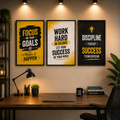 Set of 03 Phototile Motivational